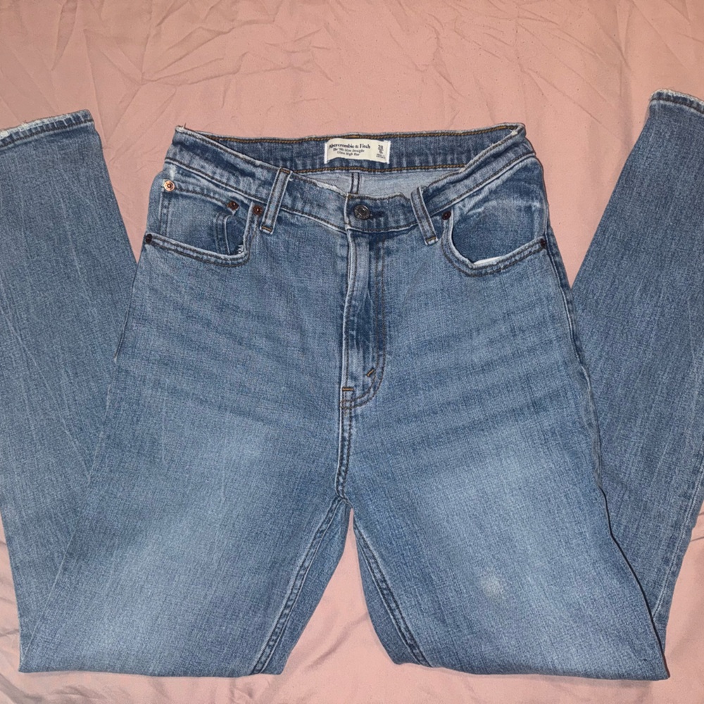 Abercrombie & Fitch Light Blue Jeans